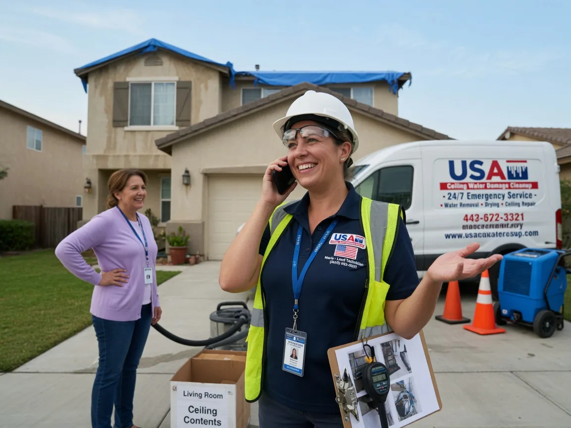 Ceiling Water Damage Restoration Mark, IL FAQs